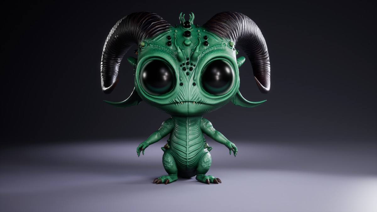 Cute Monster Dragon