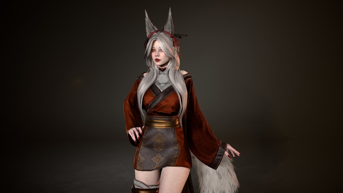 Kitsune Game Ready