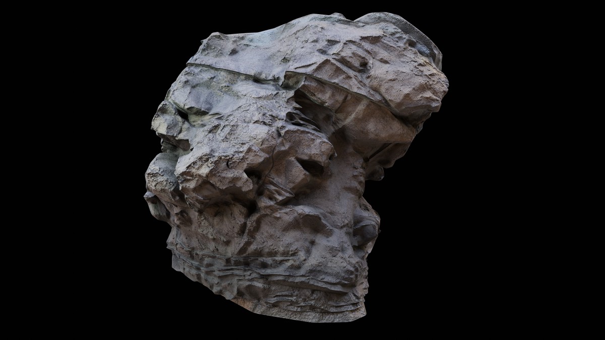 Mushroom shore rocks volume one Photogrammetry PBR 4K