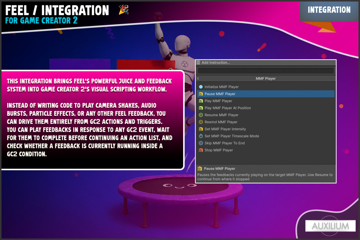 FEEL Integration | Game Creator 2