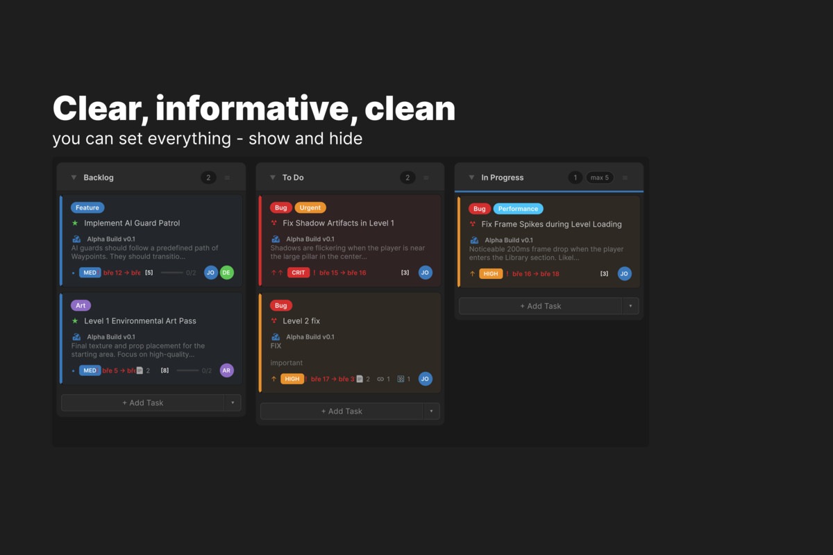 FrostBoard - Kanban Task Management