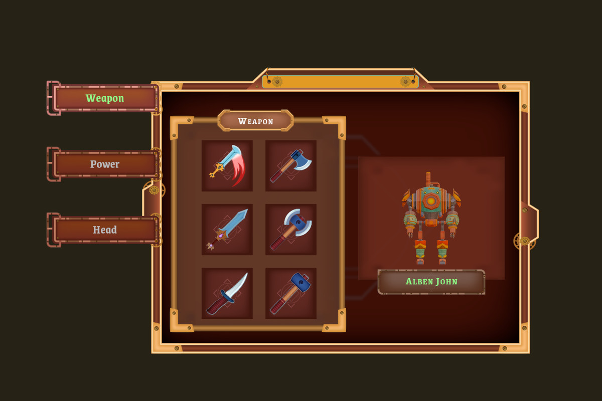 SteamPunk GUI Pack
