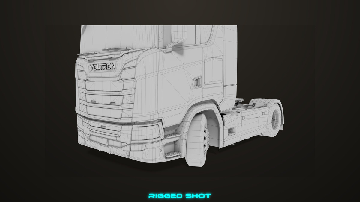 Chassis 06 Yellow URP HDRP Textures
