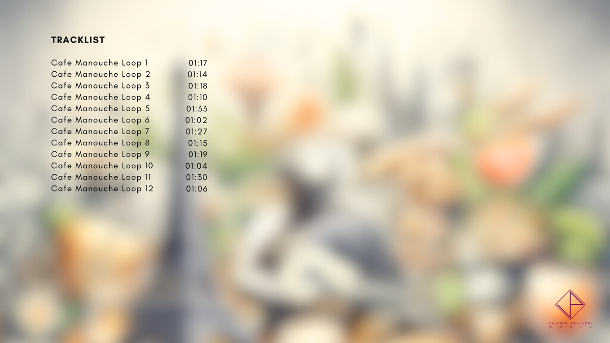 Cafe Manouche - Loops for Cozy Games VOL 1