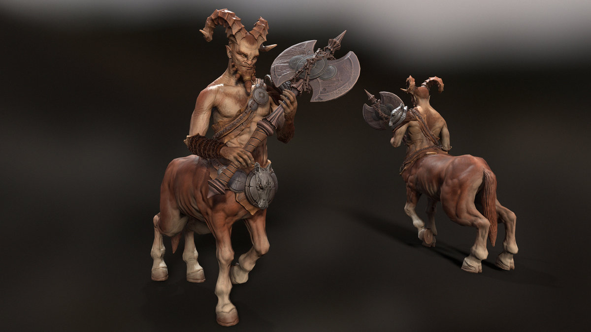 Barbarian centaur