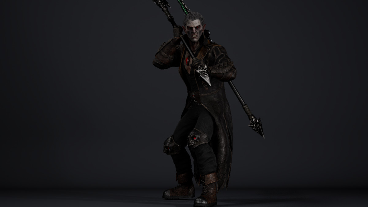 Vampire Cursed Warrior