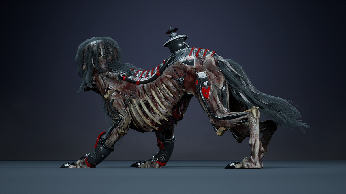 Fantasy Cyborg - Dog