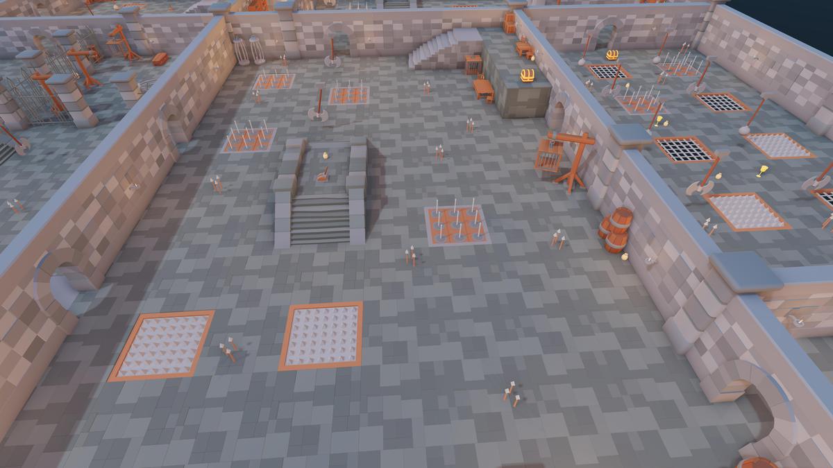 Modular Dungeon - Stylized Low Poly Asset Pack by Ake
