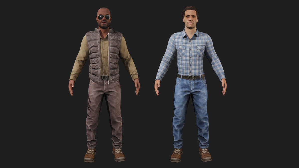 Male 7 - Modular Urban Character