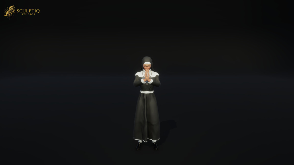 Nun / Possessed Nun - Dual Form Character
