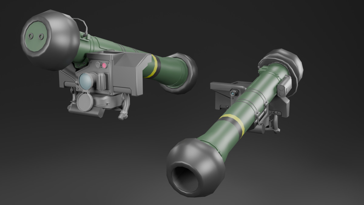 Low poly Grenade Launchers.2