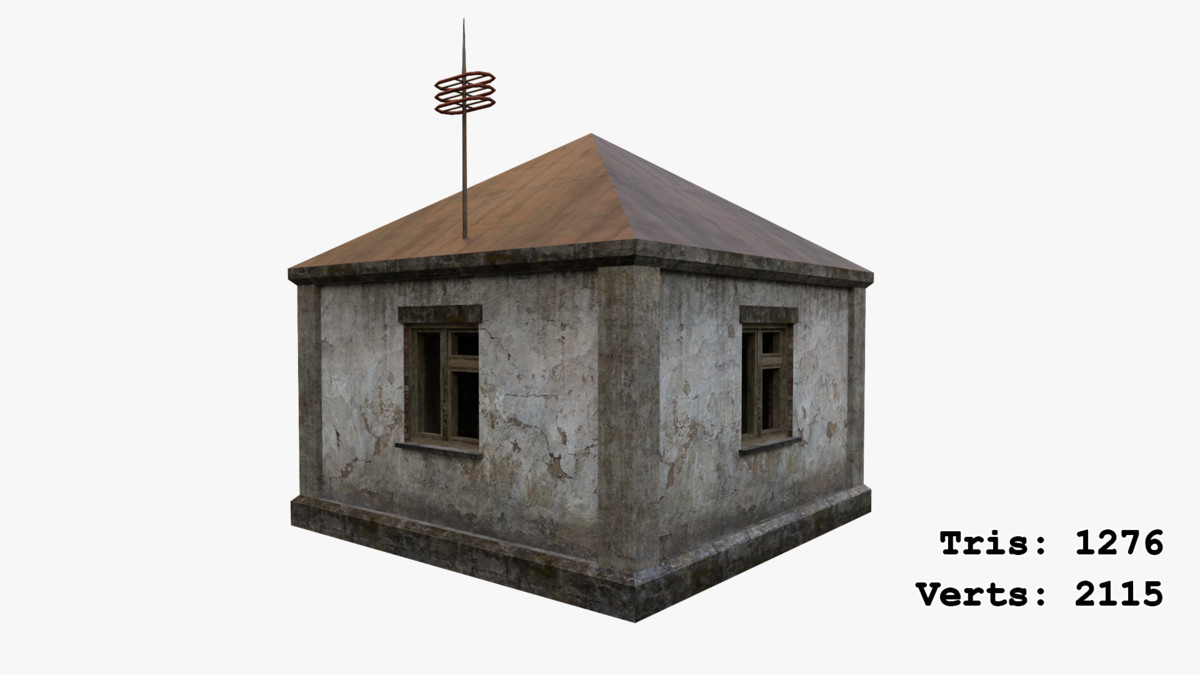 Abandoned Apocalyptic Buildings Mega Pack