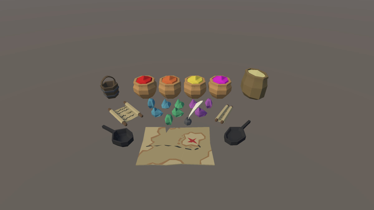 Stylized Fantasy - Town Pack