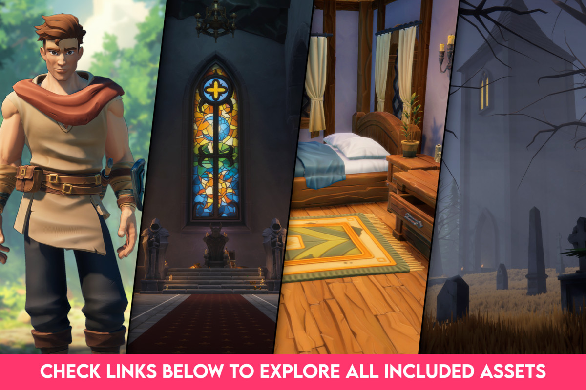 Stylized Fantasy Medieval Bundle