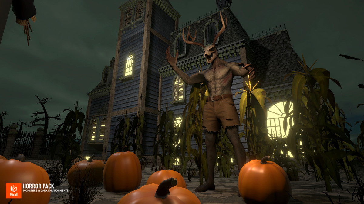 Horror Pack — Monsters & Dark Environments