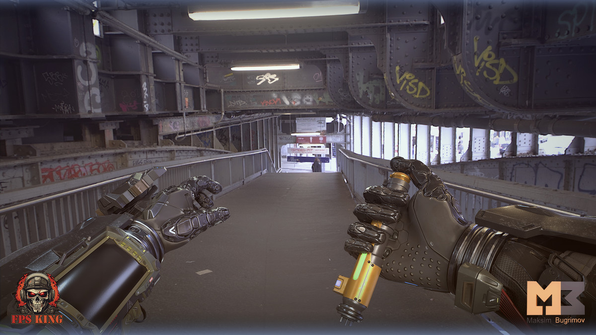 Sci_Fi Hands With Grenade (Animations)