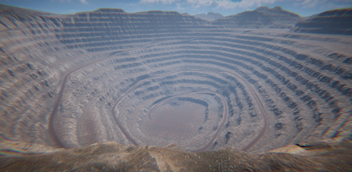 Open Pit Mine Environment