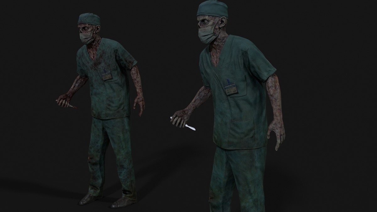 Hospital Surgeon — Zombie Hospital Collection
