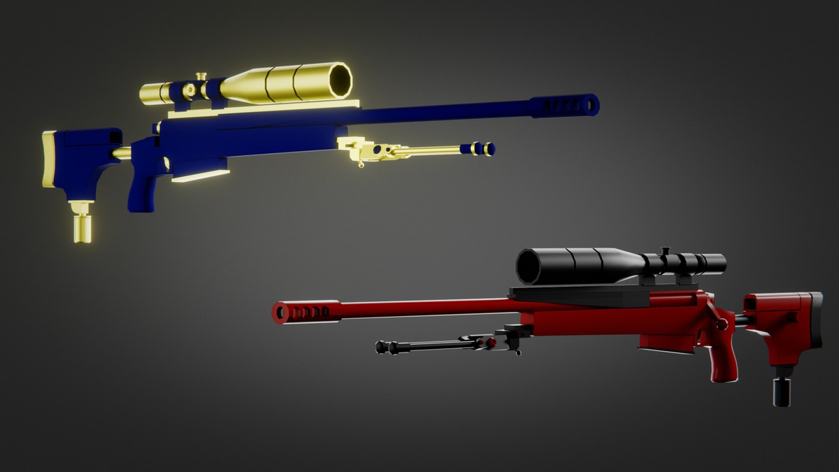 Ultimate Weapon Pack — 23 Guns + 943 Skins (Low Poly, Stylized, FPS/TPS Ready)