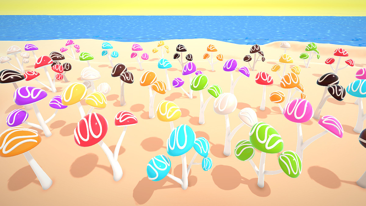 P3D: Candy Land (Stylized Fantasy Environment)