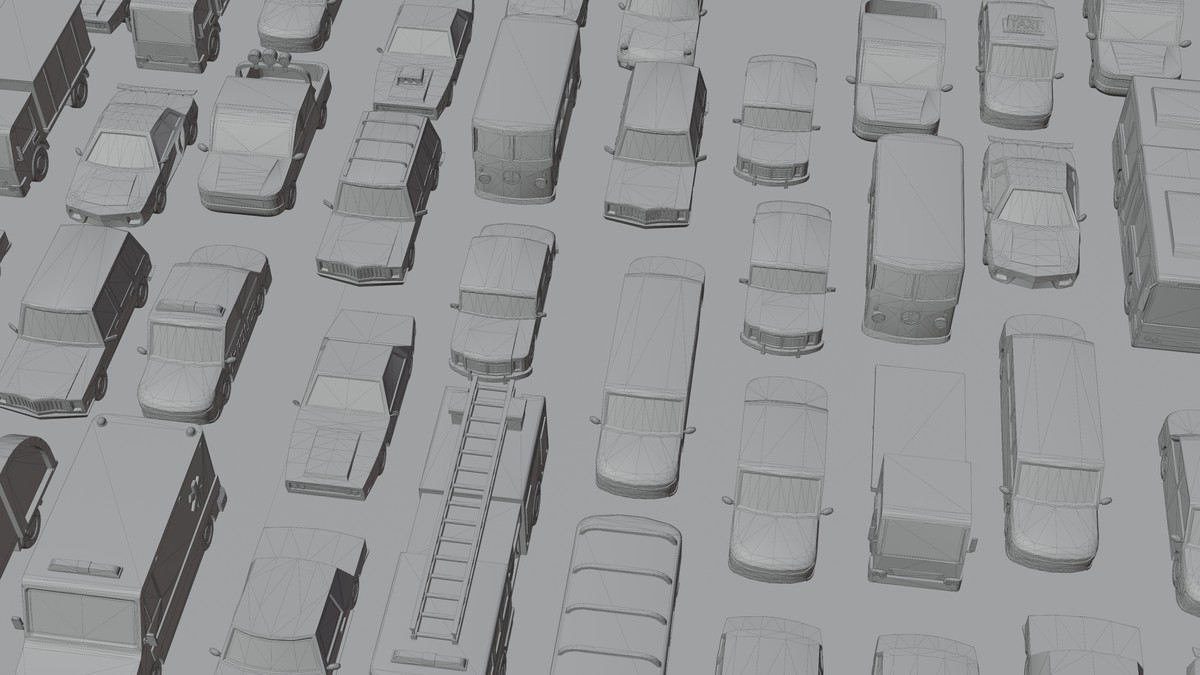 Stylized Low Poly Vehicle Pack by IGS