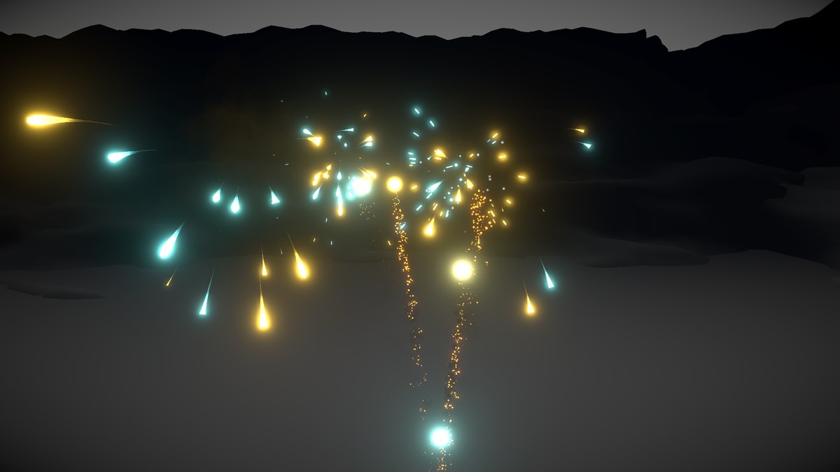 VFX Graph - Fireworks - Vol. 1
