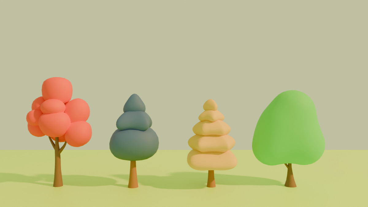 Stylized Cartoon Nature Pack