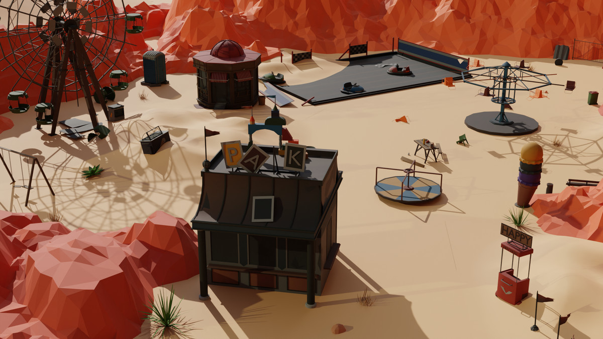 Desert Environment pack - Low Poly 3D