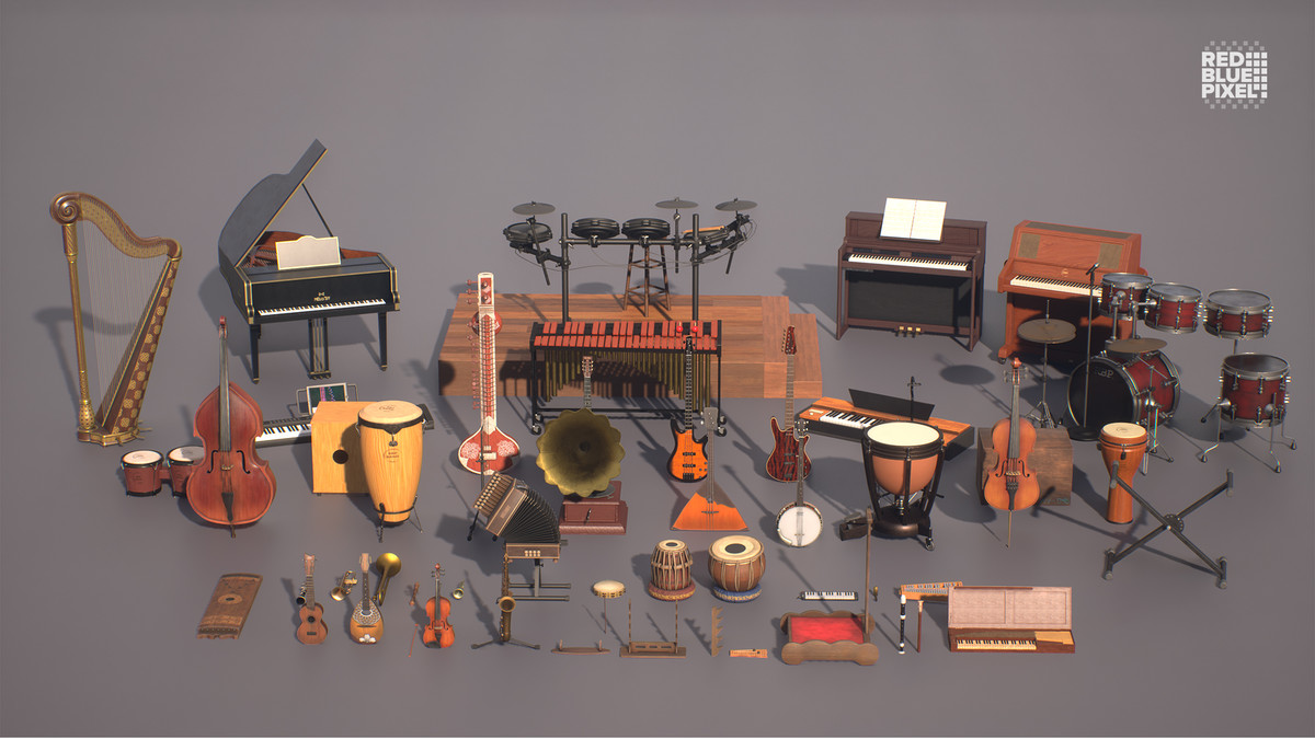Musical Instruments Prop