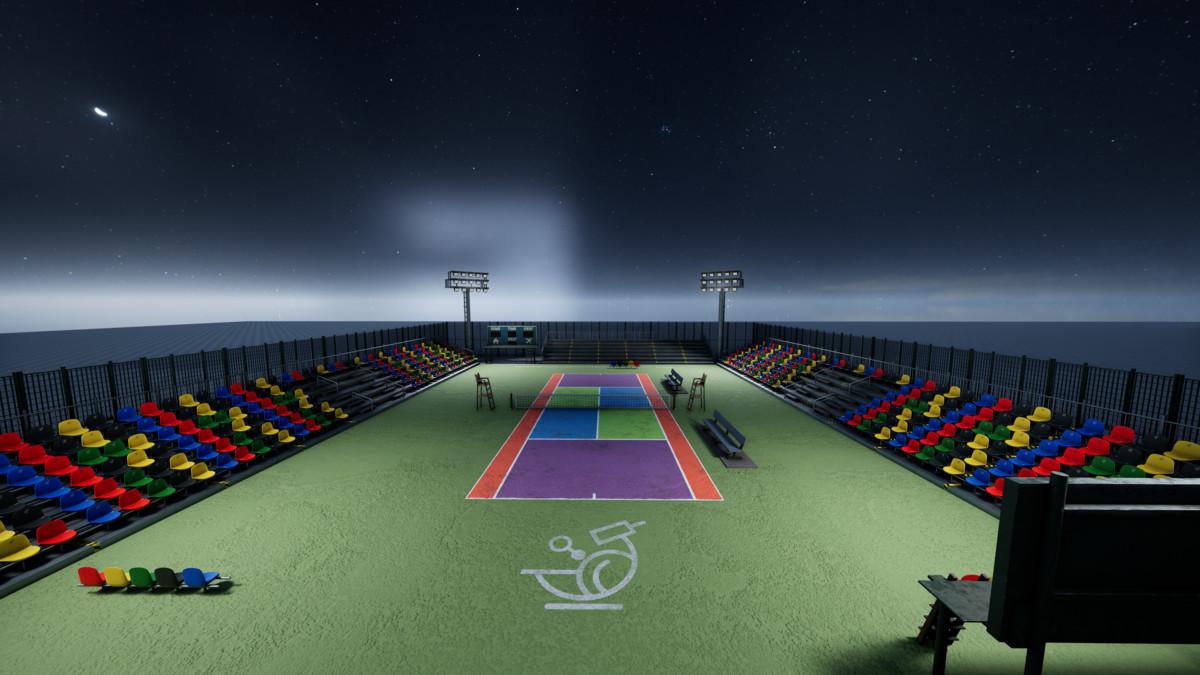 Modular Tennis Soccer Basketball Sport Court