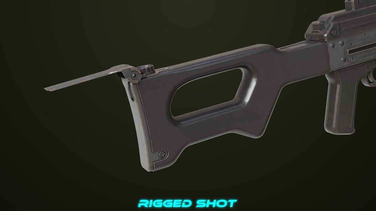 Machine Gun 11 Metal URP HDRP Textures