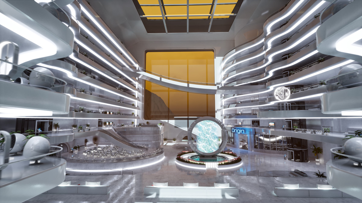 Futuristic Environment Kit Vol.1 – Sci-Fi Mega Mall