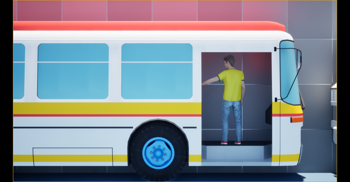 Public Transport Animation