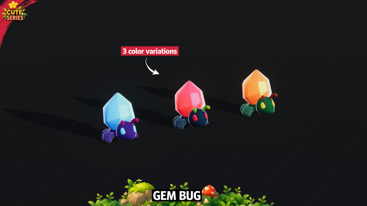 Crystal Gem Bug Cute Series