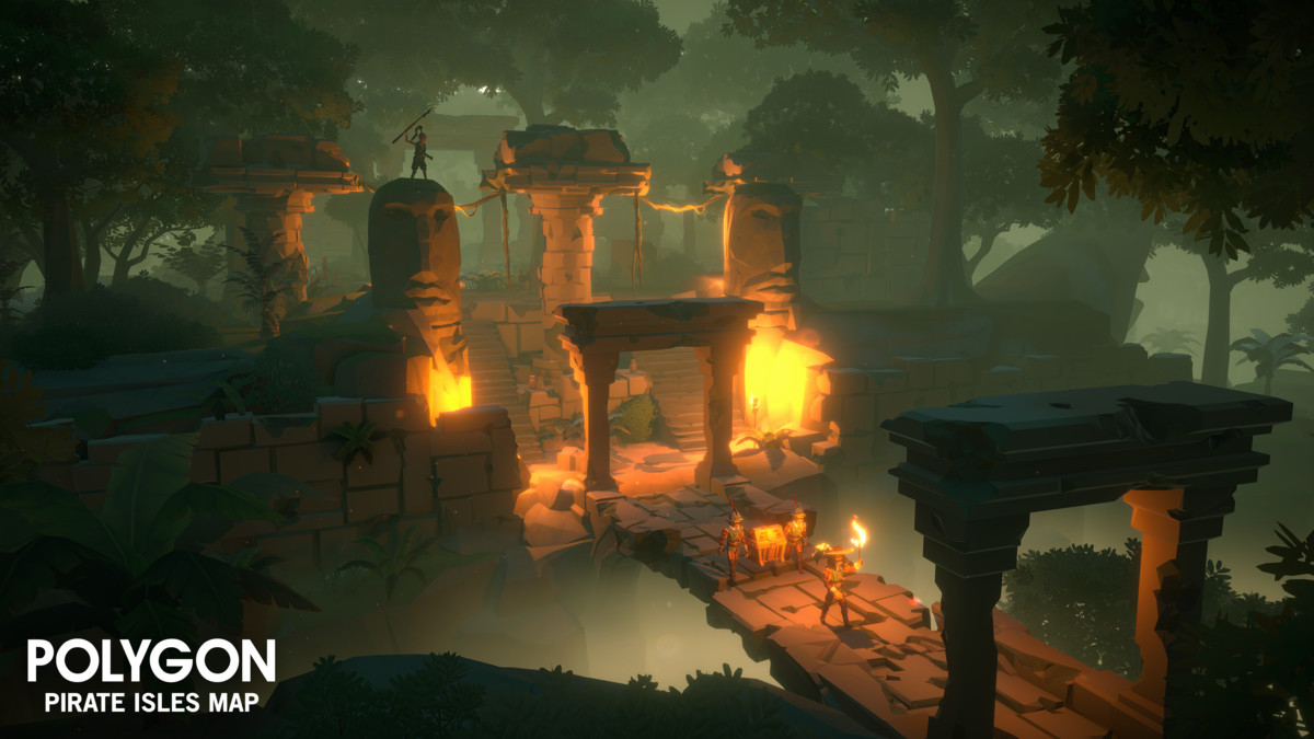 Bundle - Pirate Realm, Tropical Jungle Biome, and Pirate Isles Map