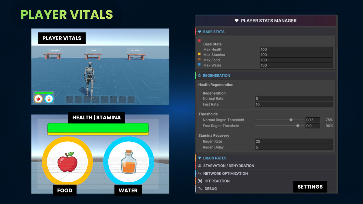 Survival Multiplayer Framework