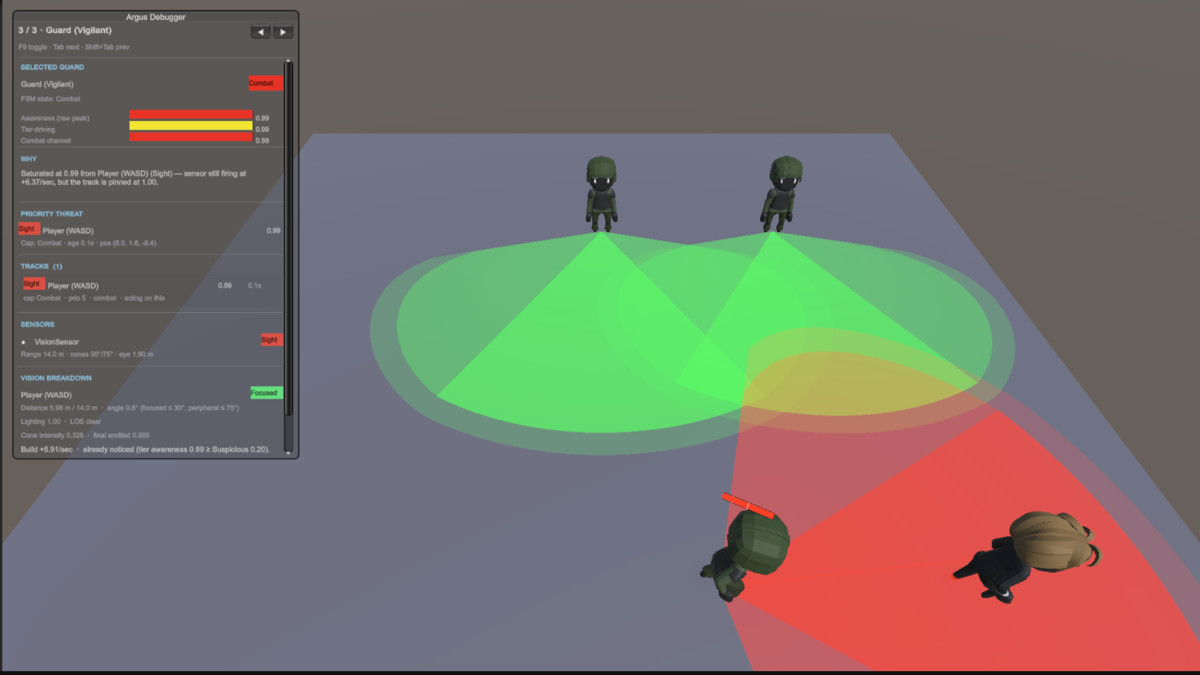 Argus - Enemy Awareness & Detection AI