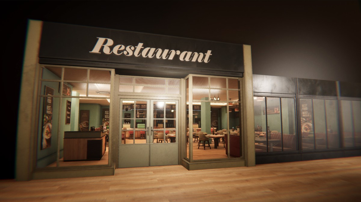 Restaurant & Bar 3d Modular Environment Pack