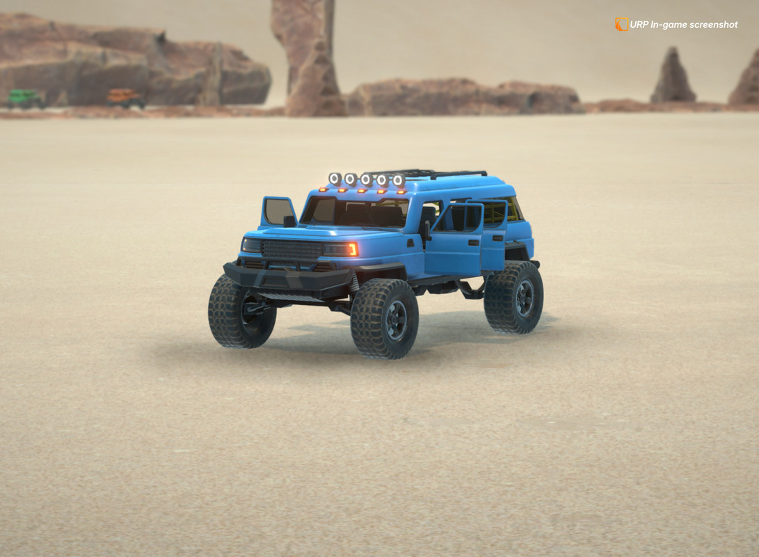 LWB 4x4 - Heavy Duty Off-Road SUV Vehicle Physics