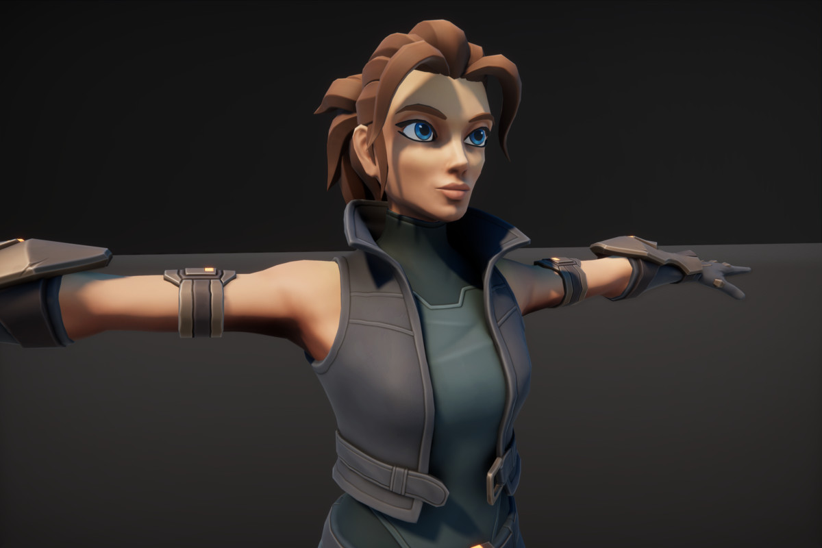 Stylized Modular Sci-Fi Characters