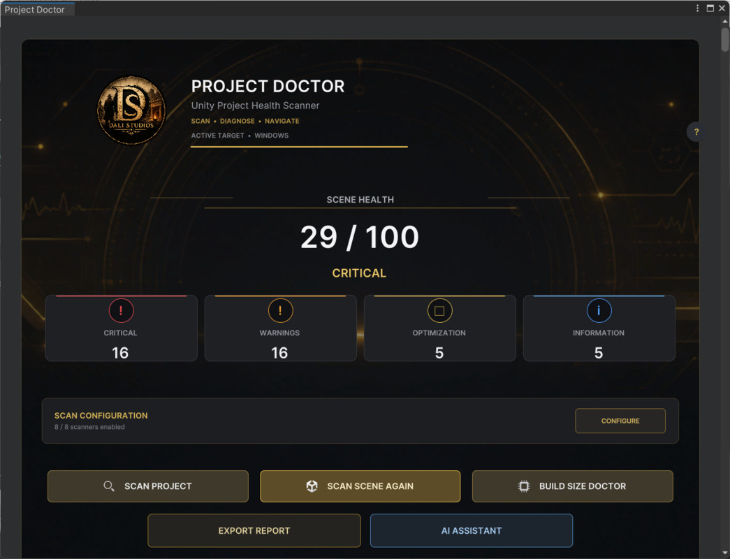 Project Doctor - Project Health Scanner