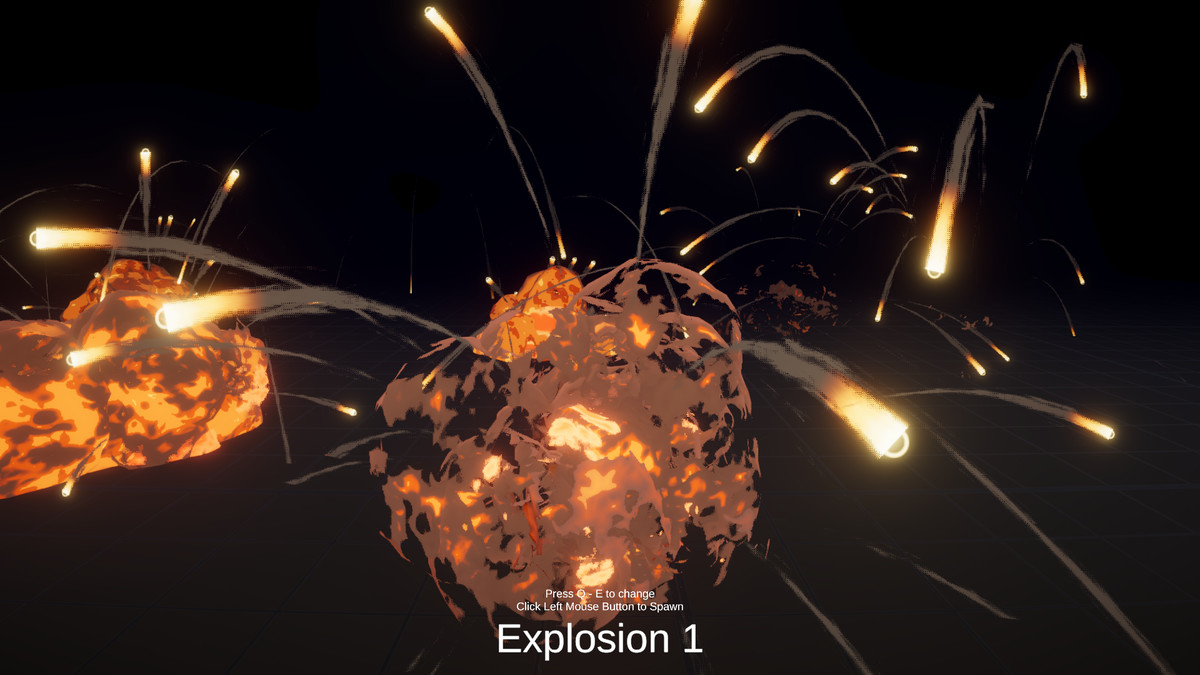 Anime Explosion Pack - Stylized VFX for URP