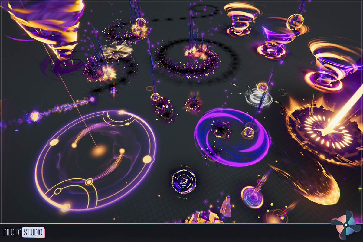 Universe & Cosmic Stylized VFX Starter Kit
