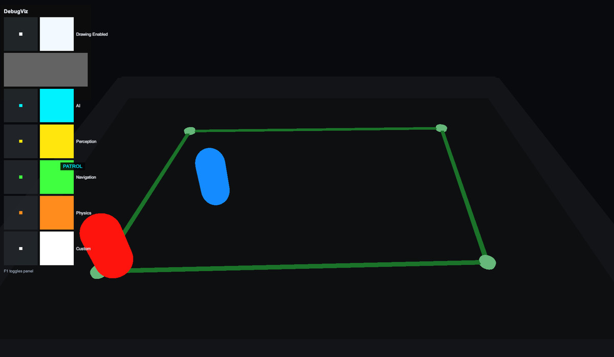 DebugViz – Visual AI Debugging Toolkit for Unity