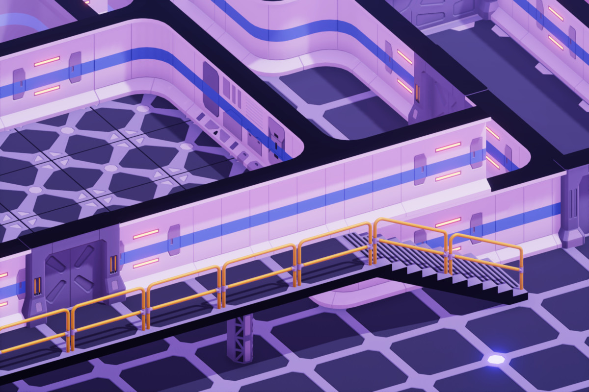 Sci-Fi Interior Modular Kit 02