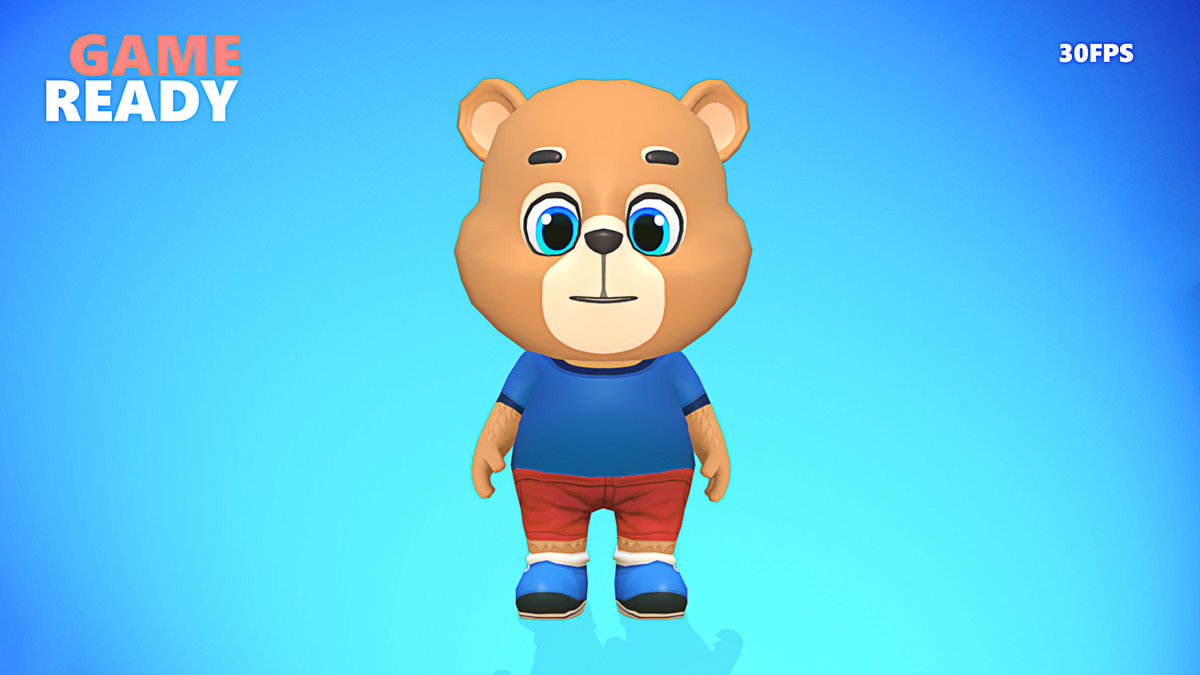 Bear Brown Animated