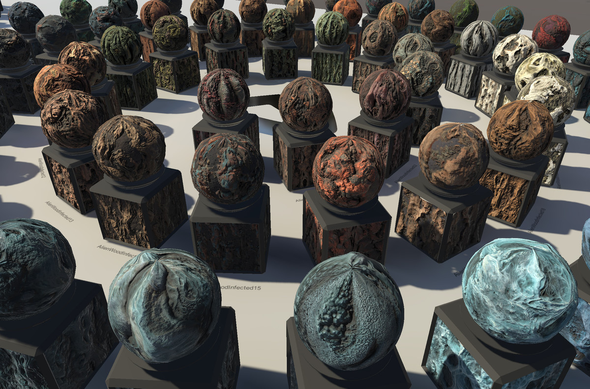 Alien Nature Materials - Wood Special