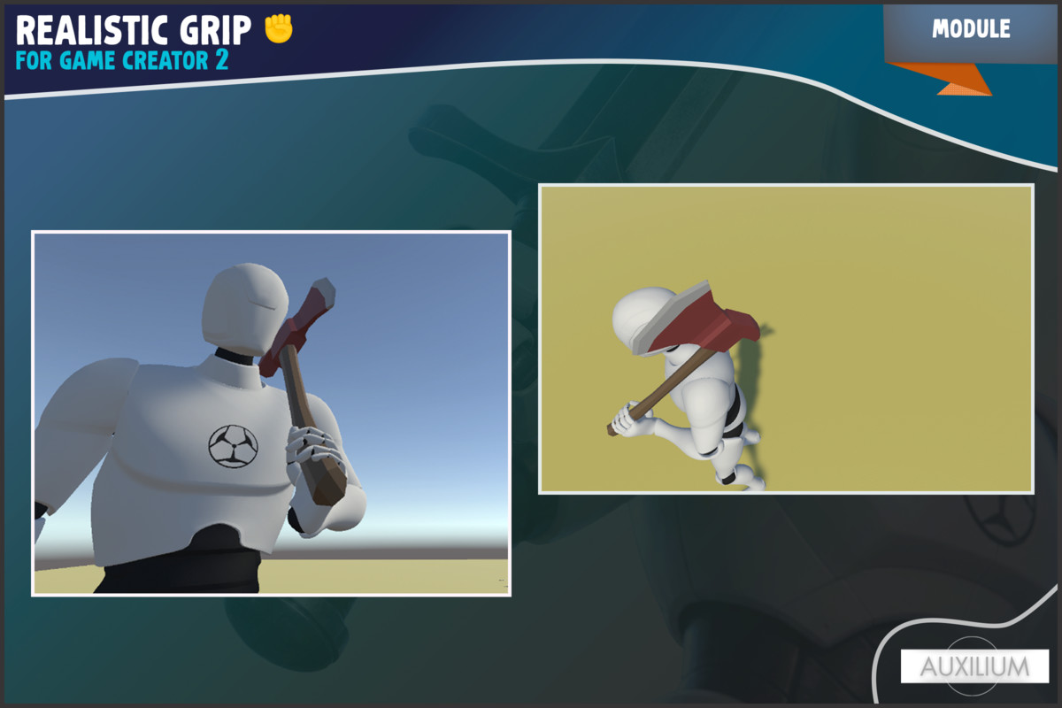 Realistic Grip for Game Creator 2
