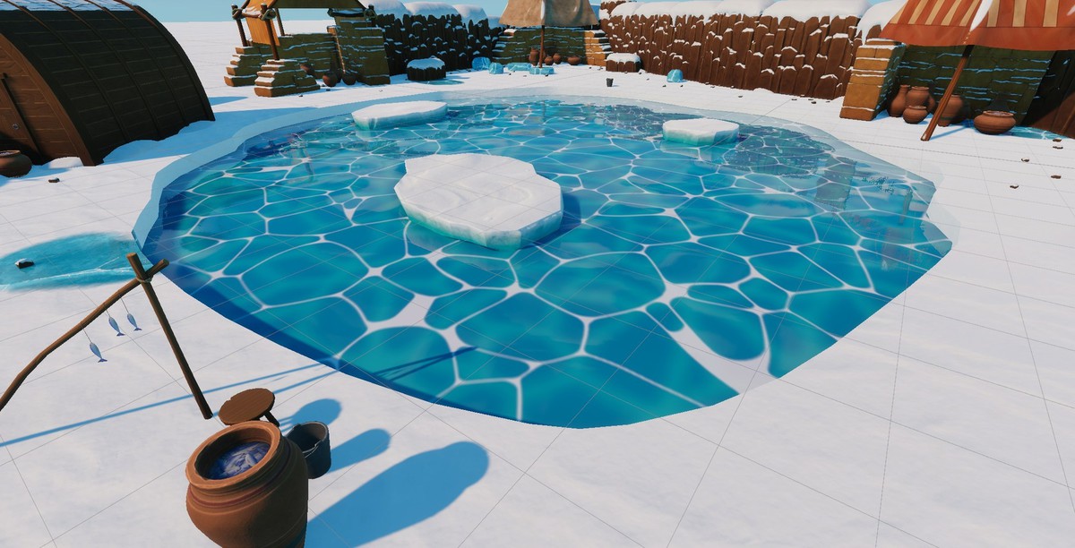Stylized Ice Village Environment - Modular Snow Camp Pack