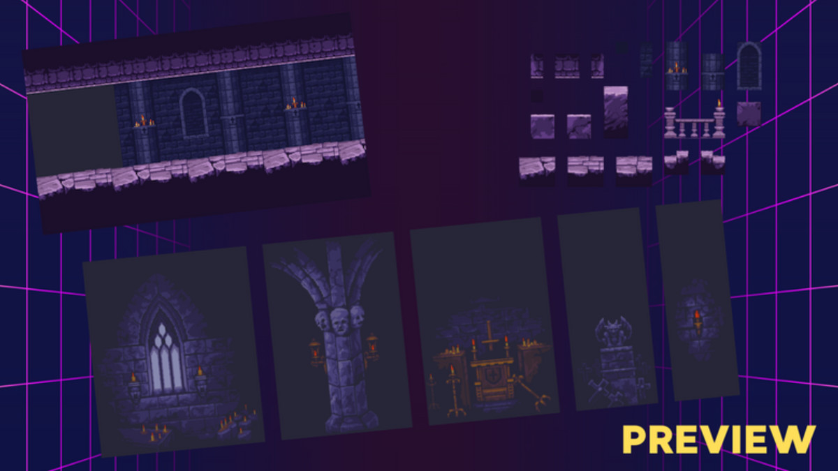 GothicVania Church Pack, image 2